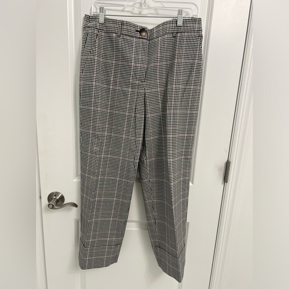 kate spade Black and White Tailored Dress Pants - Picture 7 of 7